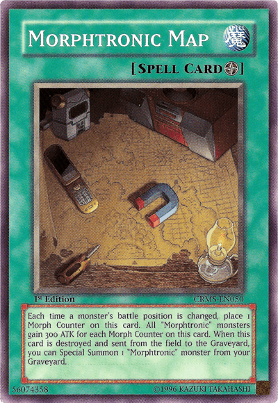 Morphtronic Map [CRMS-EN050] Common - Josh's Cards