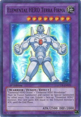 Elemental HERO Terra Firma [LCGX-EN075] Super Rare - Josh's Cards