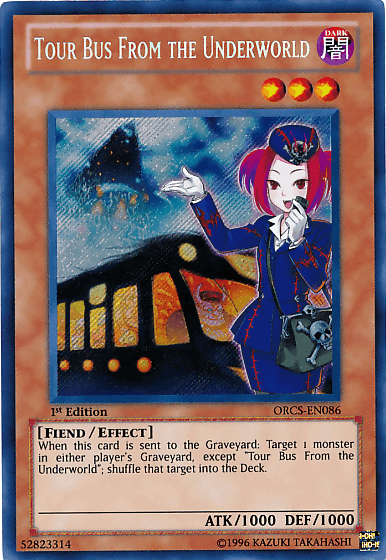 Tour Bus From the Underworld [ORCS-EN086] Secret Rare - Josh's Cards