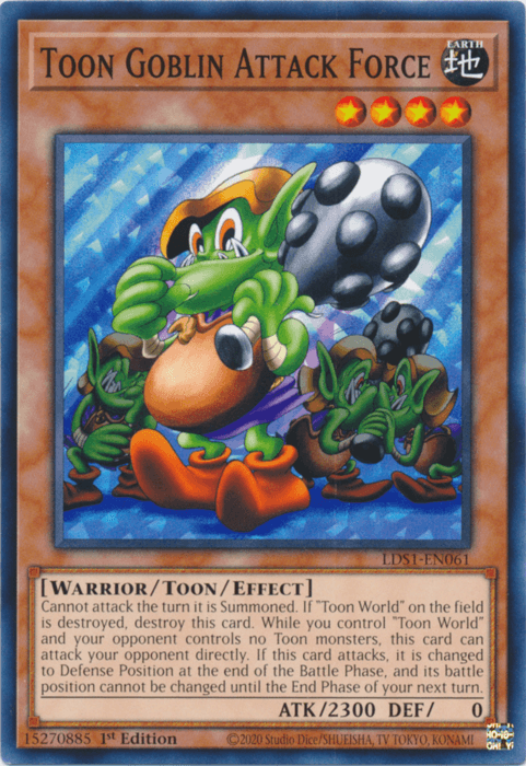Toon Goblin Attack Force [LDS1-EN061] Common - Josh's Cards