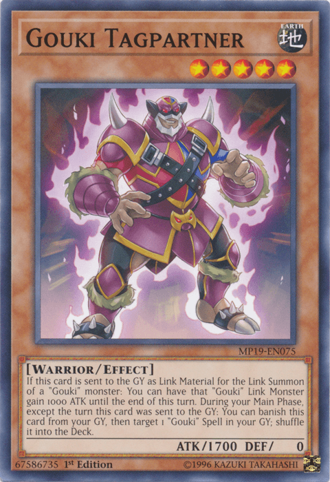 Gouki Tagpartner [MP19-EN075] Common - Josh's Cards