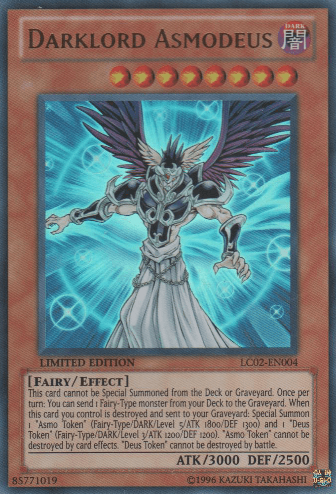 Darklord Asmodeus [LC02-EN004] Ultra Rare - Josh's Cards