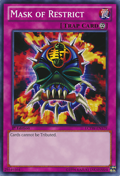Mask of Restrict [LCYW-EN179] Common - Josh's Cards