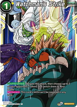 Watchman's Strike (BT14-117) [Cross Spirits] Parallel Foil