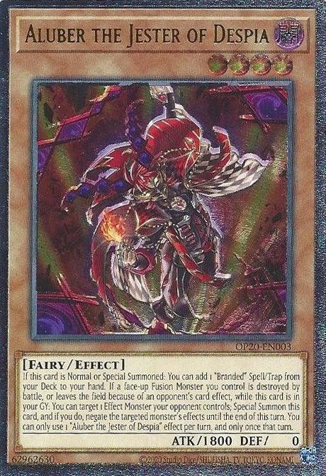 Aluber the Jester of Despia [OP20-EN003] Ultimate Rare - Josh's Cards