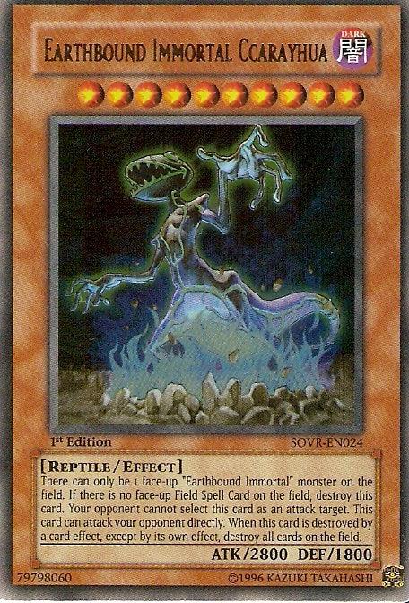 Earthbound Immortal Ccarayhua [SOVR-EN024] Ultra Rare - Josh's Cards