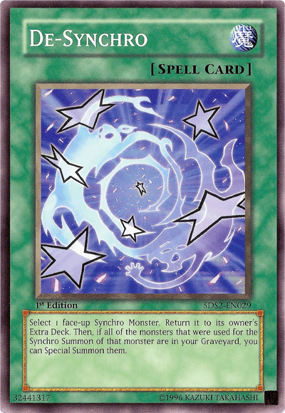 De-Synchro [5DS2-EN029] Common - Josh's Cards