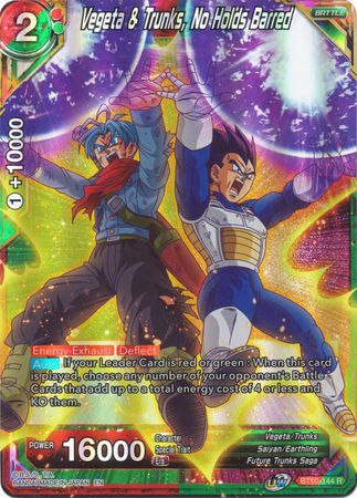 Vegeta & Trunks, No Holds Barred (BT10-144) [Rise of the Unison Warrior] Parallel Foil