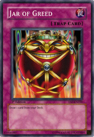 Jar of Greed [YSD-EN036] Common - Josh's Cards