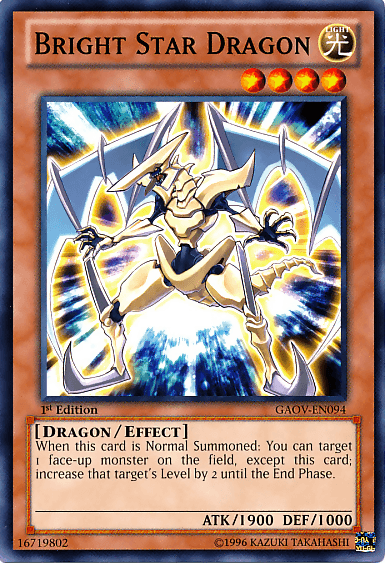 Bright Star Dragon [GAOV-EN094] Common - Josh's Cards