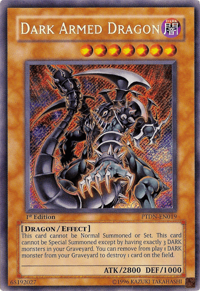 Dark Armed Dragon [PTDN-EN019] Secret Rare - Josh's Cards