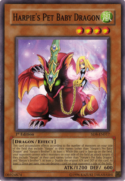 Harpie's Pet Baby Dragon [SD8-EN017] Common - Josh's Cards