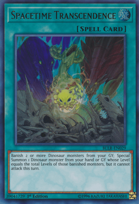 Spacetime Transcendence [BLLR-EN029] Ultra Rare - Josh's Cards