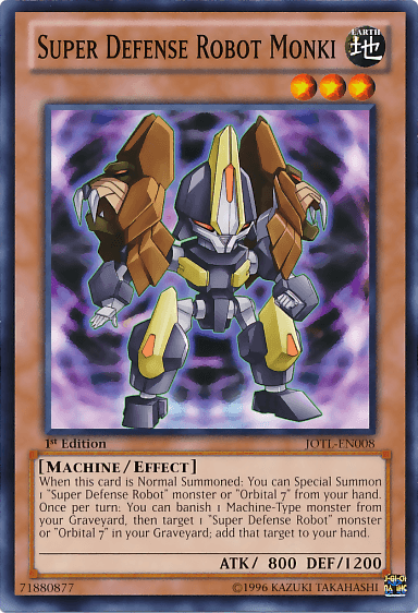 Super Defense Robot Monki [JOTL-EN008] Common - Josh's Cards