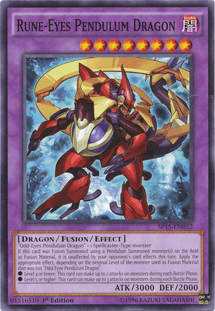 Rune-Eyes Pendulum Dragon [SP15-EN032] Common - Josh's Cards
