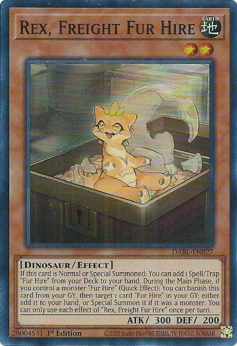 Rex, Freight Fur Hire [DABL-EN027] Super Rare - Josh's Cards