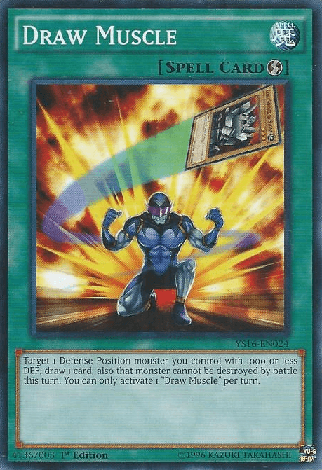 Draw Muscle [YS16-EN024] Common - Josh's Cards