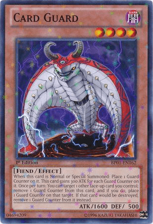 Card Guard [BP01-EN162] Starfoil Rare - Josh's Cards