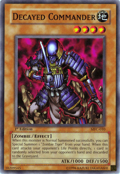 Decayed Commander [MFC-010] Common - Josh's Cards