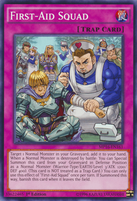 First-Aid Squad [MP16-EN161] Common - Josh's Cards