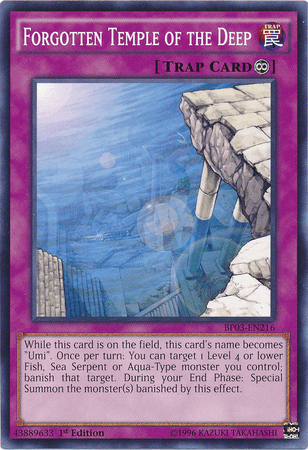 Forgotten Temple of the Deep [BP03-EN216] Common - Josh's Cards