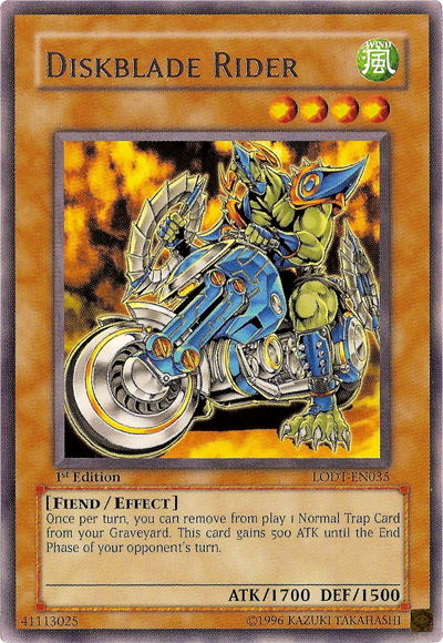 Diskblade Rider (LODT-EN035) - Light of Destruction Unlimited