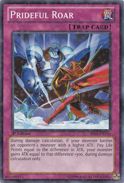 Prideful Roar [BP01-EN100] Starfoil Rare - Josh's Cards