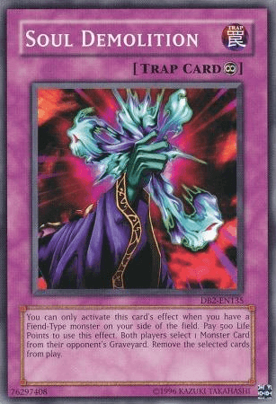 Soul Demolition [DB2-EN135] Common - Josh's Cards
