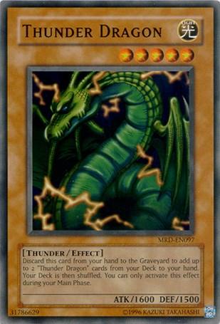 Thunder Dragon [MRD-EN097] Short Print - Josh's Cards