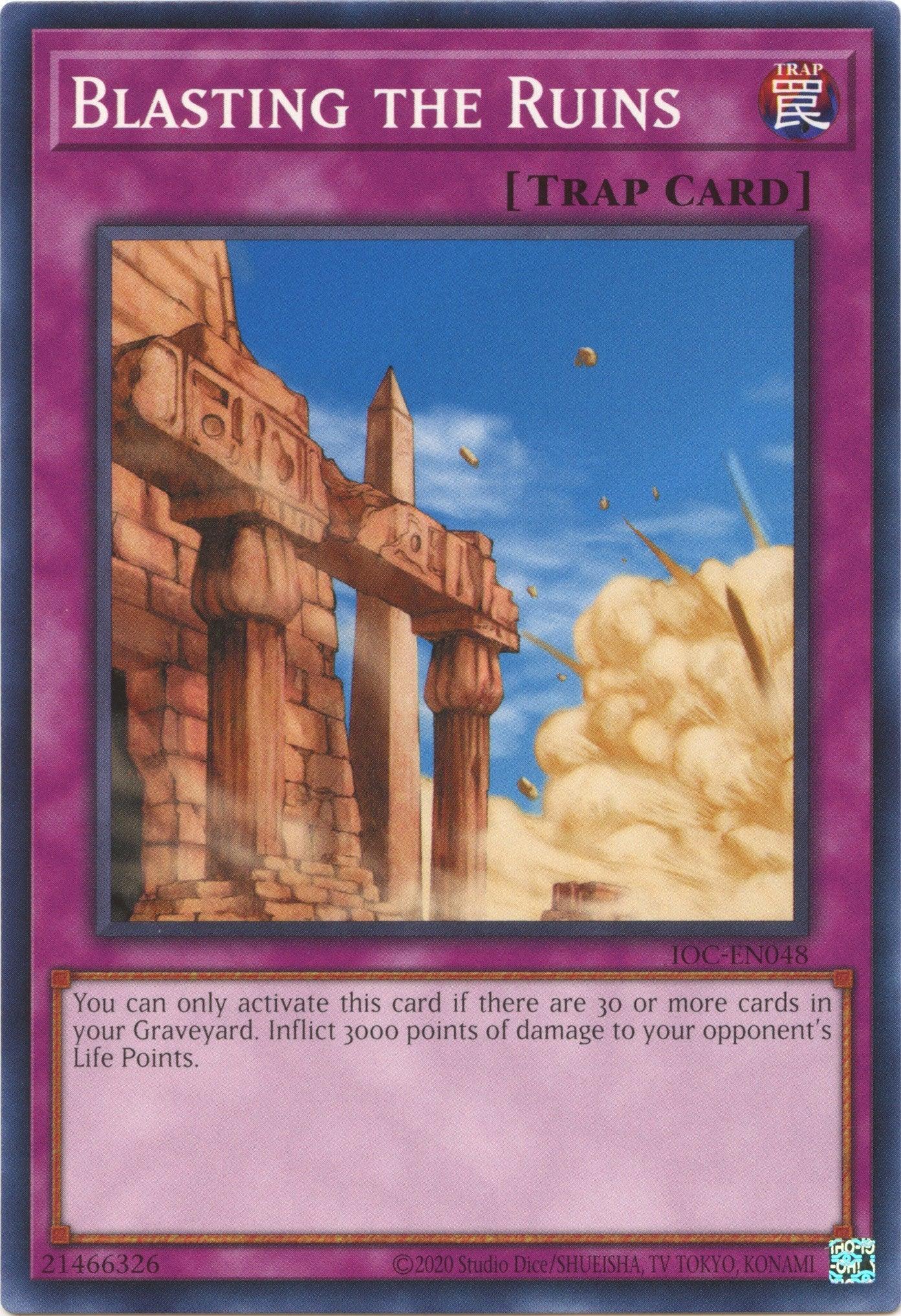 Blasting the Ruins (25th Anniversary) [IOC-EN048] Common - Josh's Cards