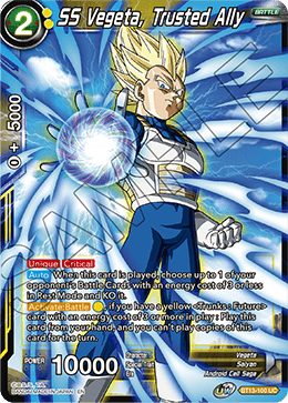SS Vegeta, Trusted Ally (Uncommon) (BT13-100) [Supreme Rivalry] Parallel Foil