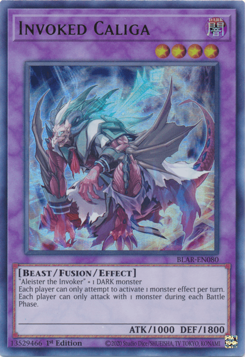 Invoked Caliga [BLAR-EN080] Ultra Rare - Josh's Cards