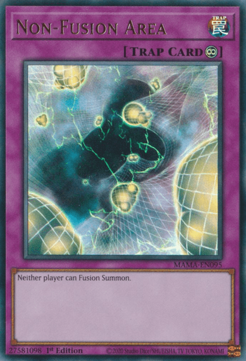 Non-Fusion Area [MAMA-EN095] Ultra Rare - Josh's Cards