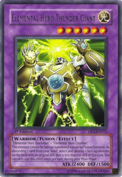 Elemental Hero Thunder Giant [DP1-EN011] Rare - Josh's Cards