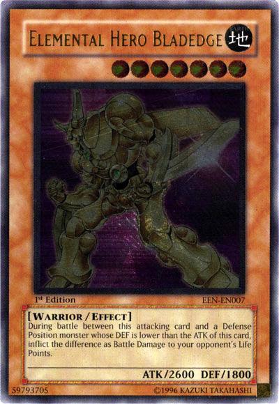 Elemental Hero Bladedge [EEN-EN007] Ultimate Rare - Josh's Cards