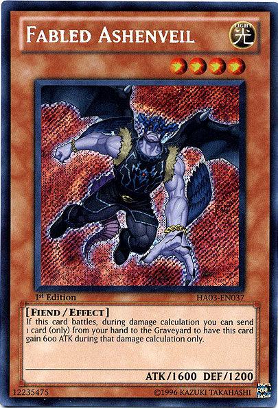 Fabled Ashenveil [HA03-EN037] Secret Rare - Josh's Cards