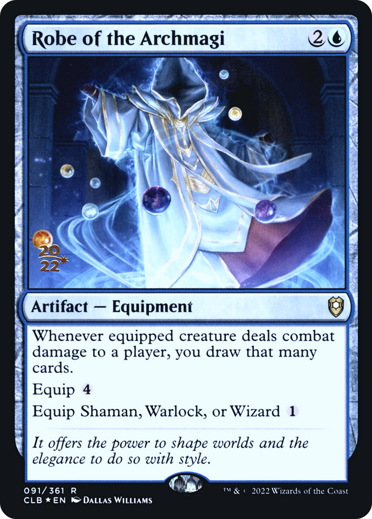 Robe of the Archmagi (PRE-91S) - Battle for Baldur's Gate Promos Foil