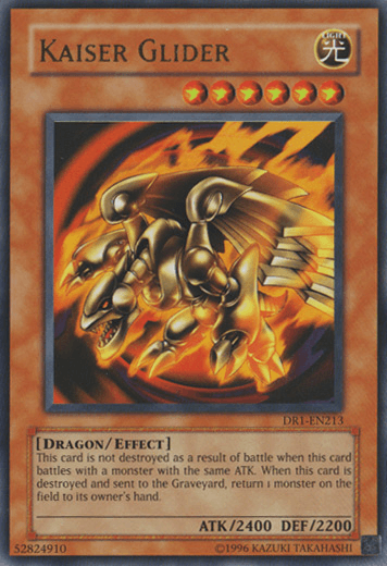 Kaiser Glider [DR1-EN213] Ultra Rare - Josh's Cards