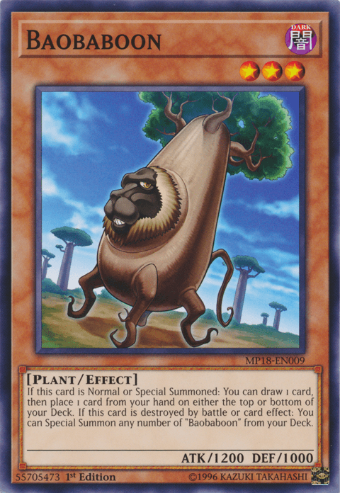 Baobaboon [MP18-EN009] Common - Josh's Cards