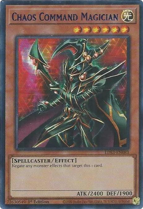 Chaos Command Magician (Blue) [LDS3-EN083] Ultra Rare - Josh's Cards