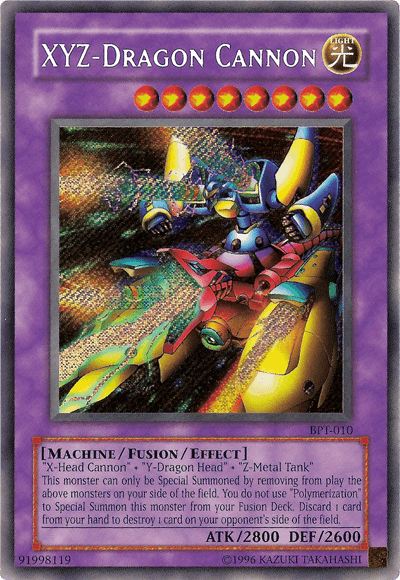 XYZ-Dragon Cannon [BPT-010] Secret Rare - Josh's Cards