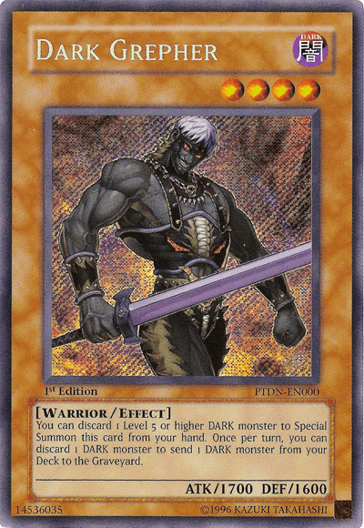 Dark Grepher [PTDN-EN000] Secret Rare - Josh's Cards