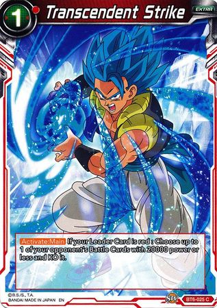 Transcendent Strike (BT6-025) [Destroyer Kings] Parallel Foil