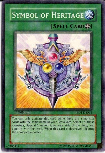 Symbol of Heritage [SOI-EN043] Common - Josh's Cards