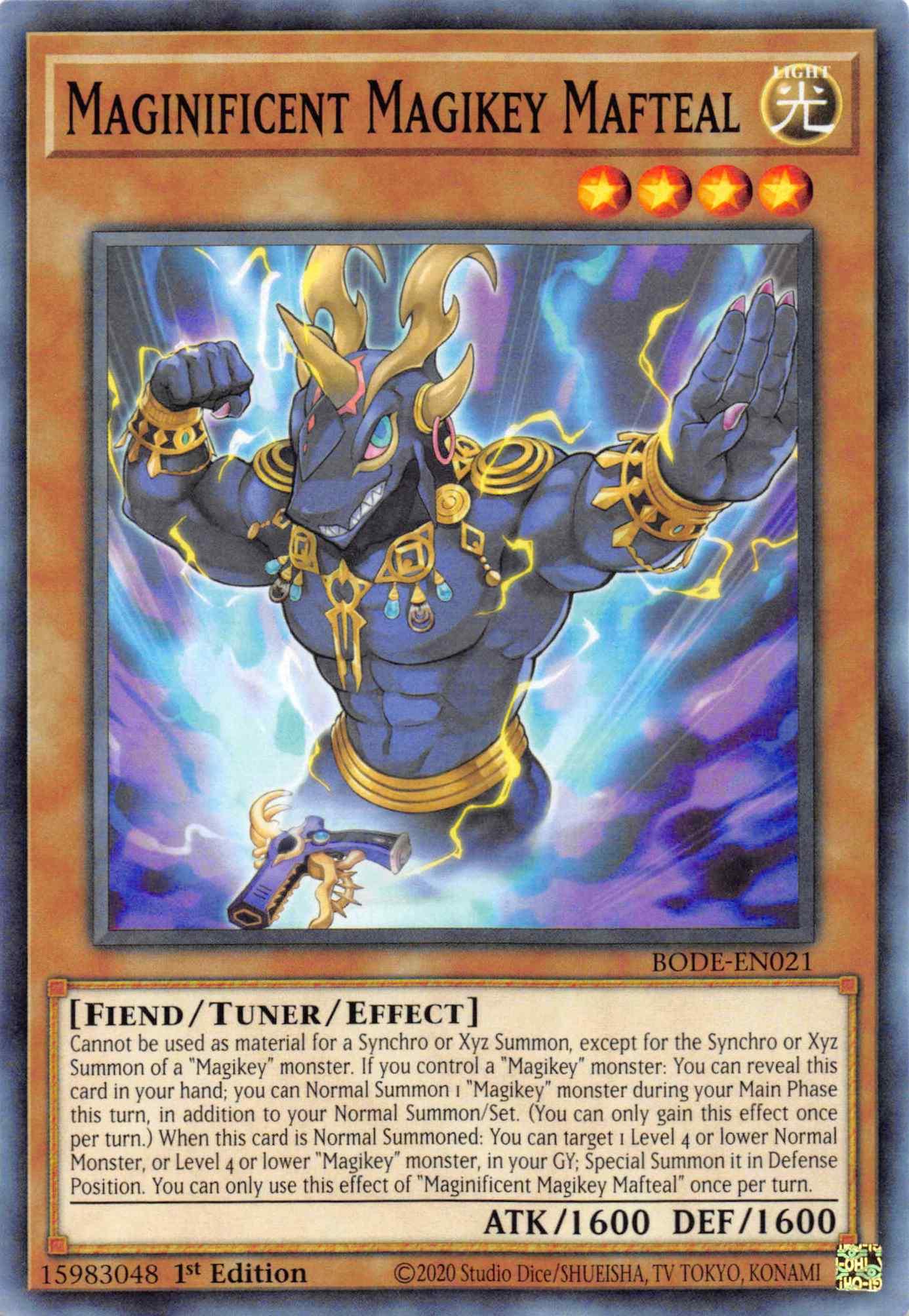 Magnificent Magikey Mafteal [BODE-EN021] Common - Josh's Cards