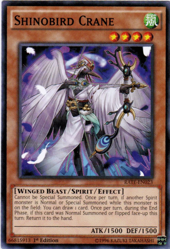 Shinobird Crane [RATE-EN023] Common - Josh's Cards