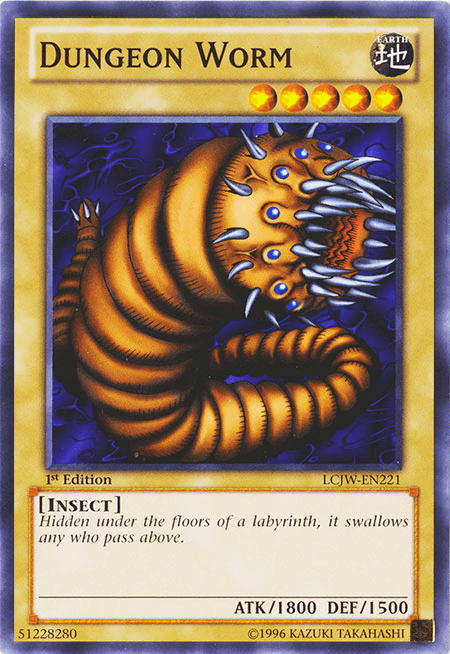 Dungeon Worm [LCJW-EN221] Common - Josh's Cards