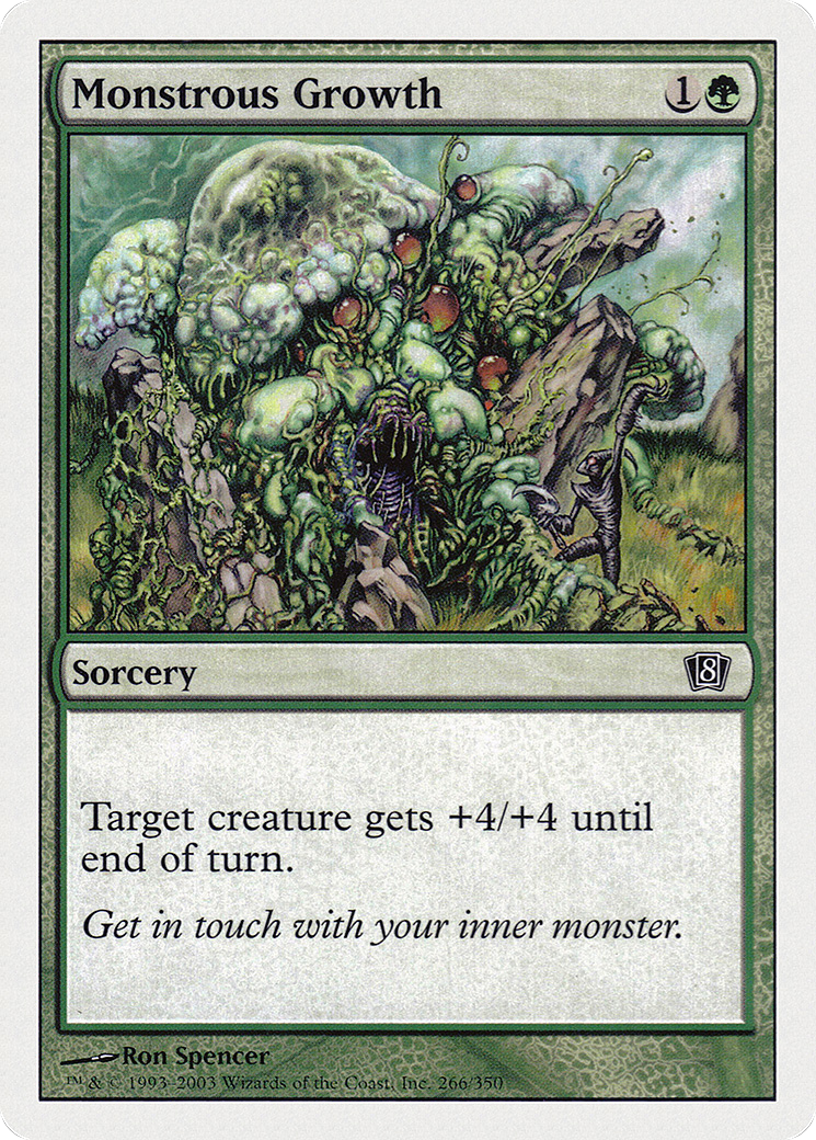 Monstrous Growth [Eighth Edition] Foil