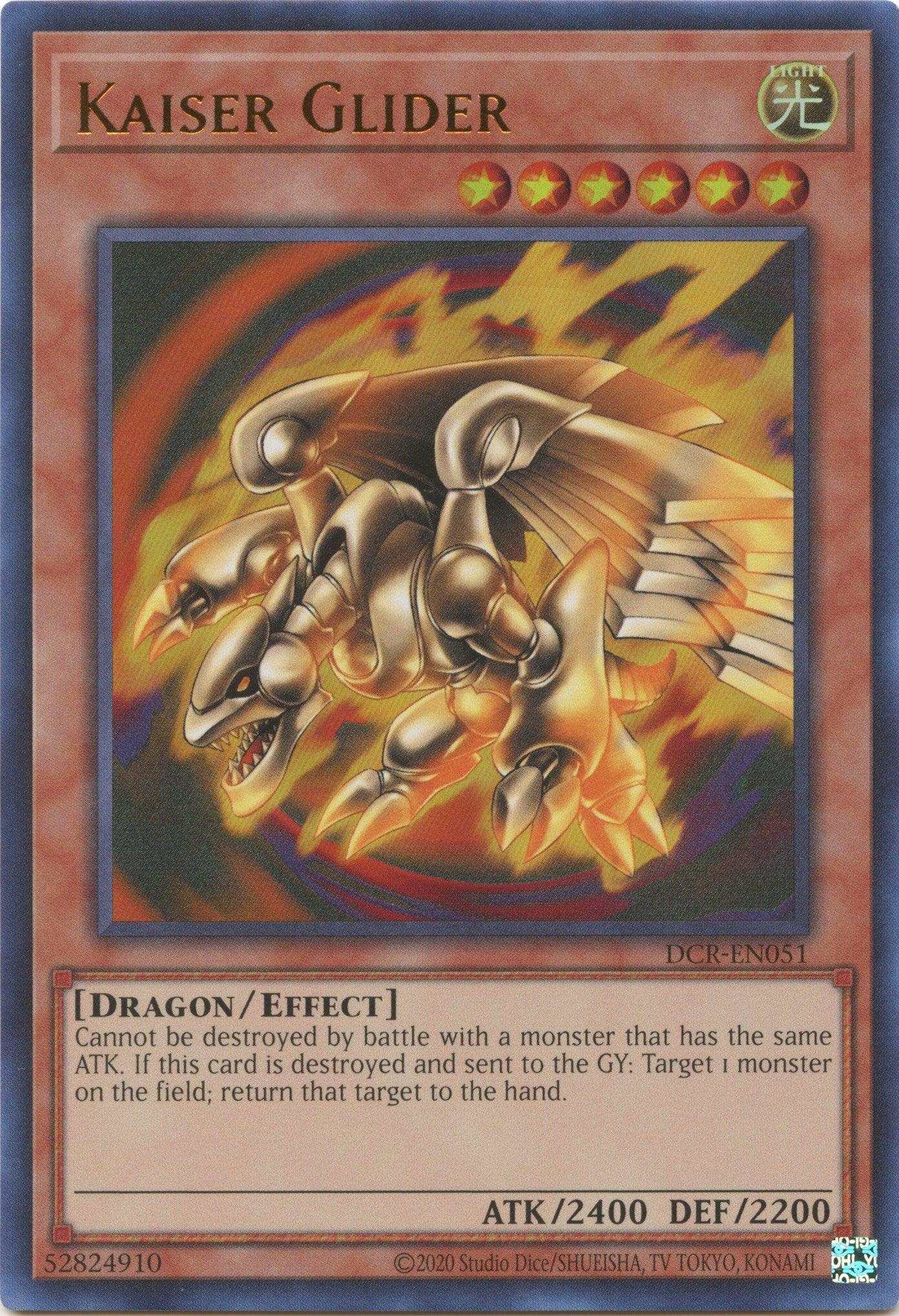 Kaiser Glider (25th Anniversary) [DCR-EN051] Ultra Rare - Josh's Cards