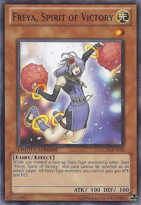 Freya, Spirit of Victory [GLD3-EN010] Common - Josh's Cards